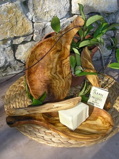 Beurrier en Bois d’Olivier