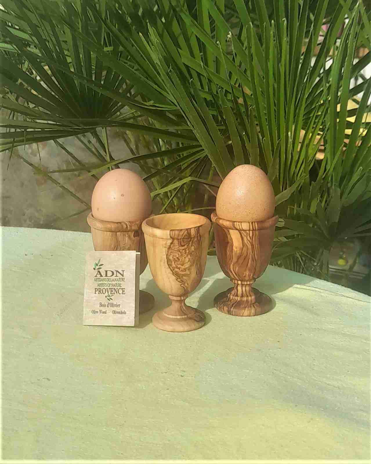 Coquetier Bois d’Olivier