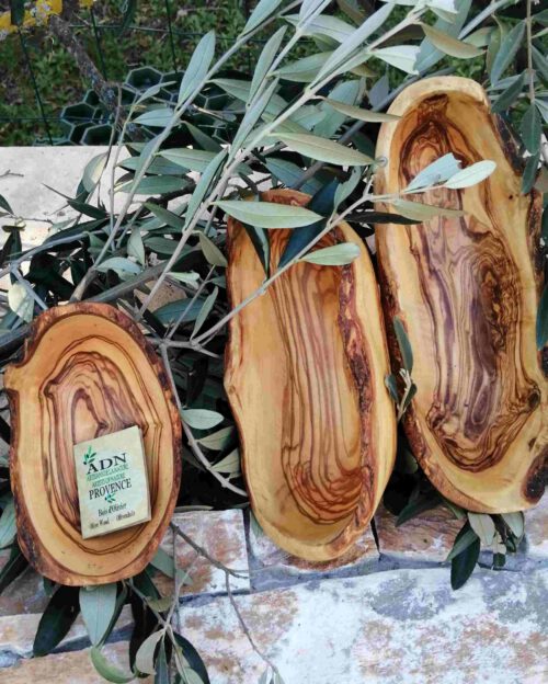 Coupelle apéritif en Bois d'Olivier 15 cm