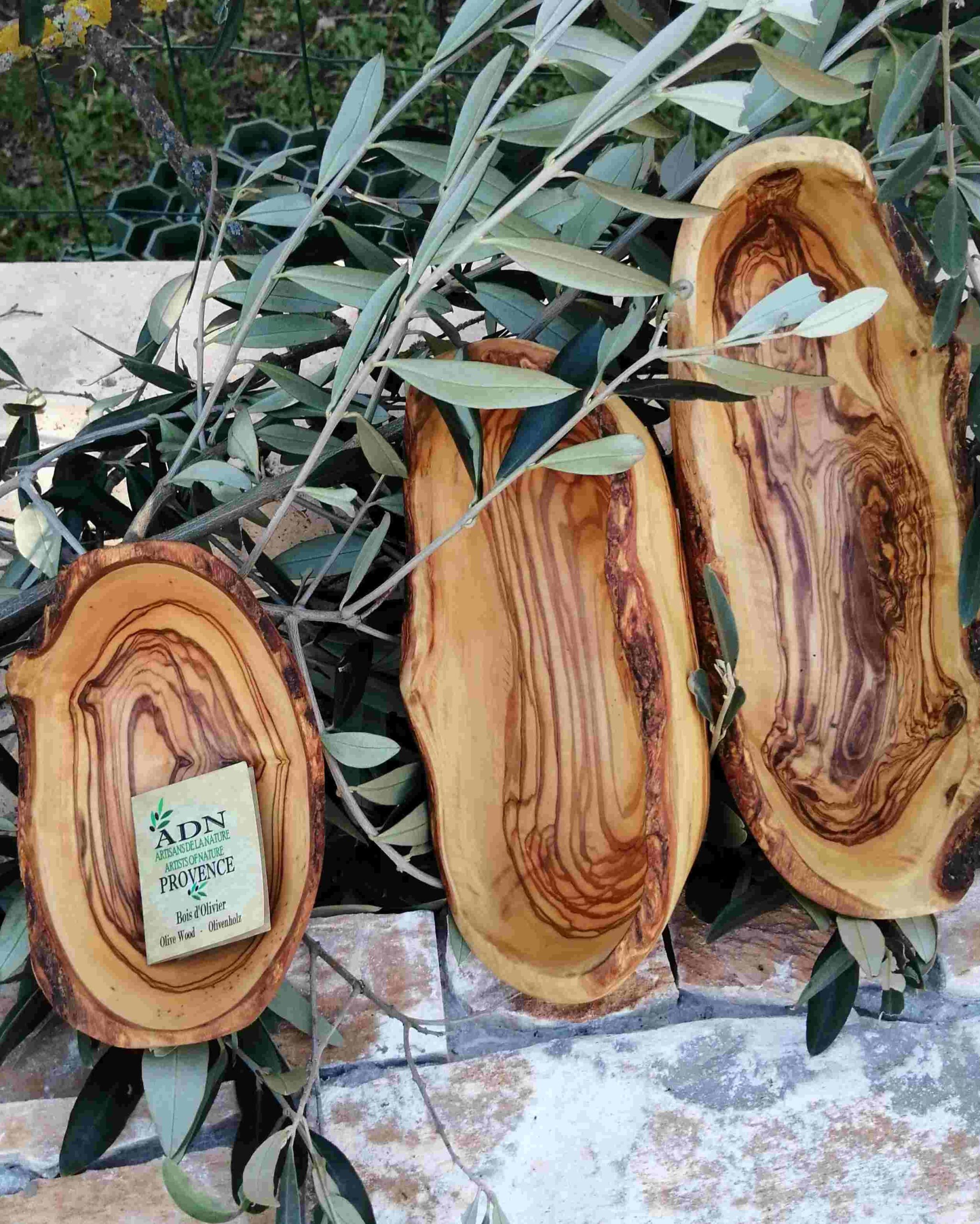 Coupelle apéritif en Bois d’Olivier 15 cm