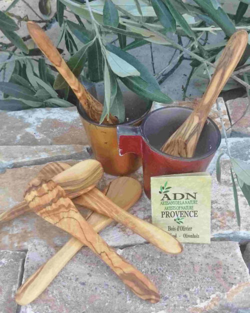 Cuillère à café en Bois d'Olivier