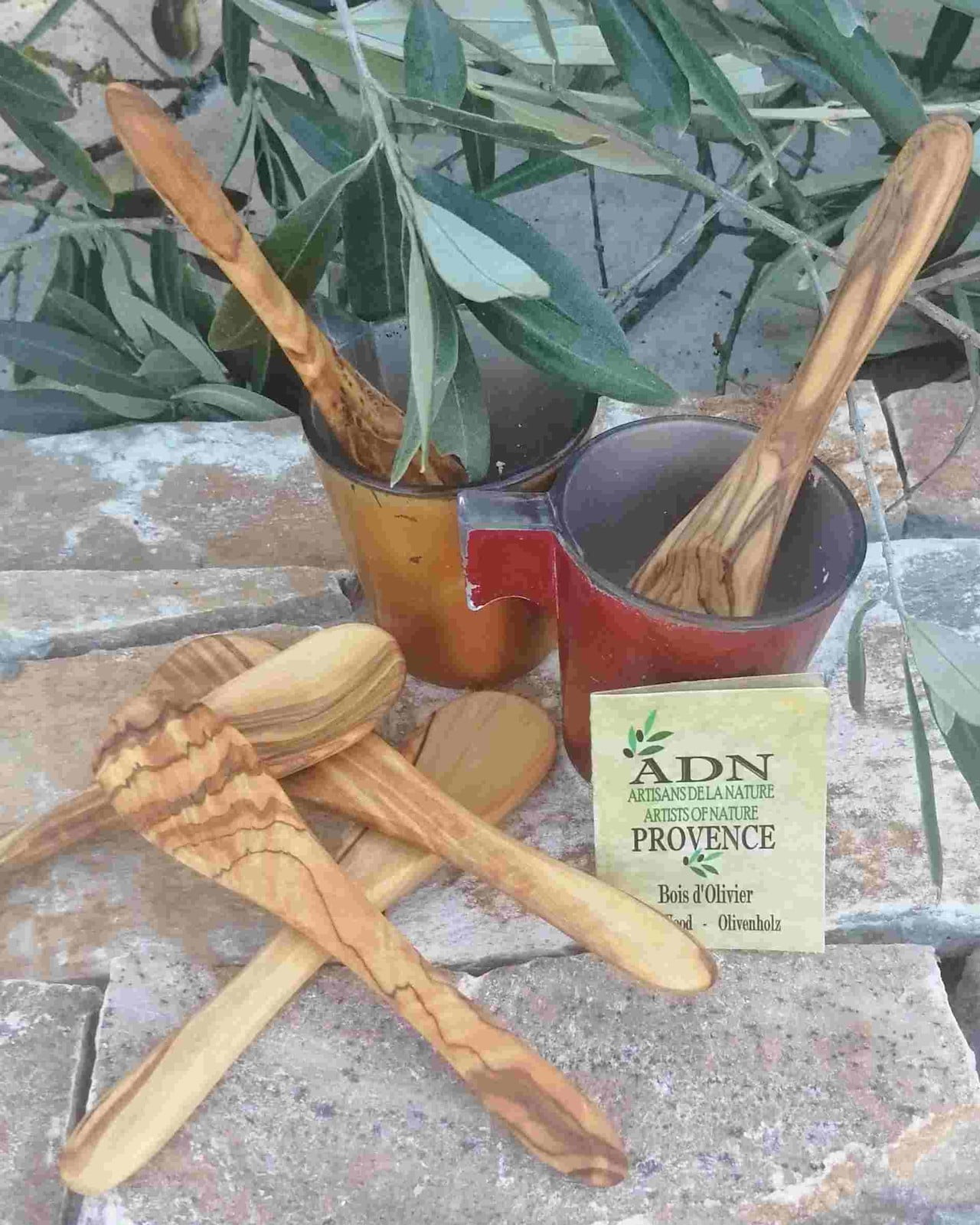 Cuillère à café en Bois d’Olivier