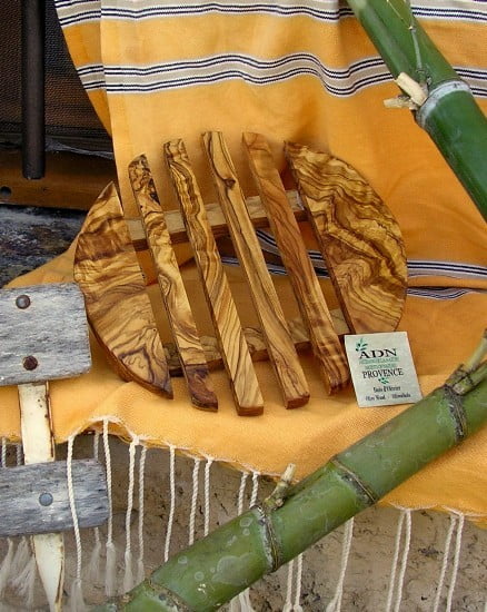 Dessous de plat en Bois d’Olivier