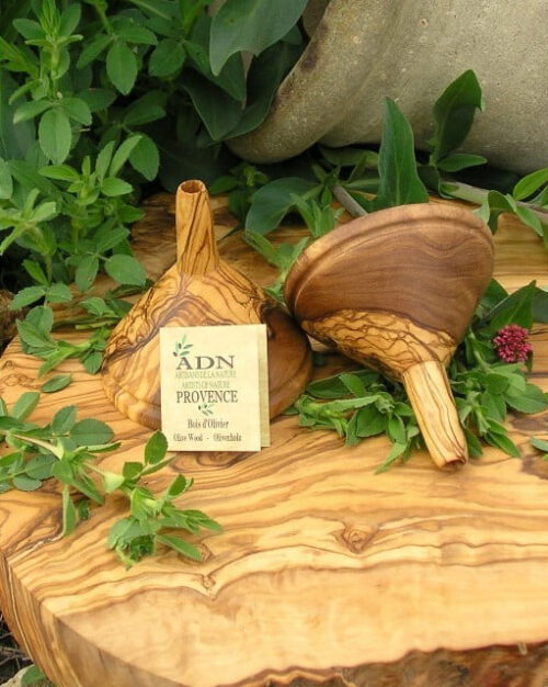 Entonnoir en Bois d'Olivier grand modèle
