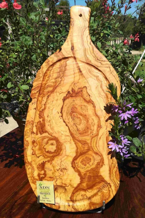 Planches et plateaux en bois d'olivier