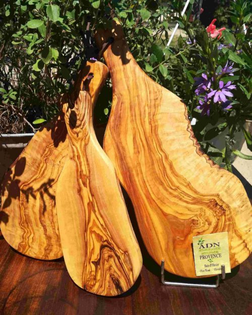 Planche Rustique Trio en Bois d'Olivier
