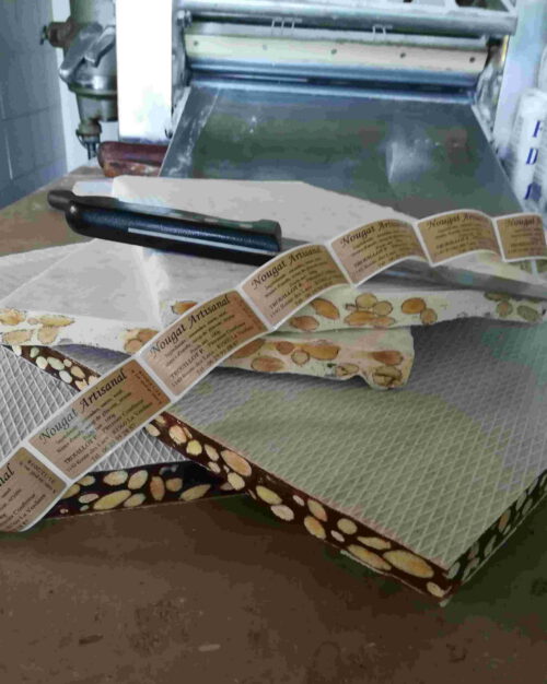 Plaque 1 kg Nougat Noir