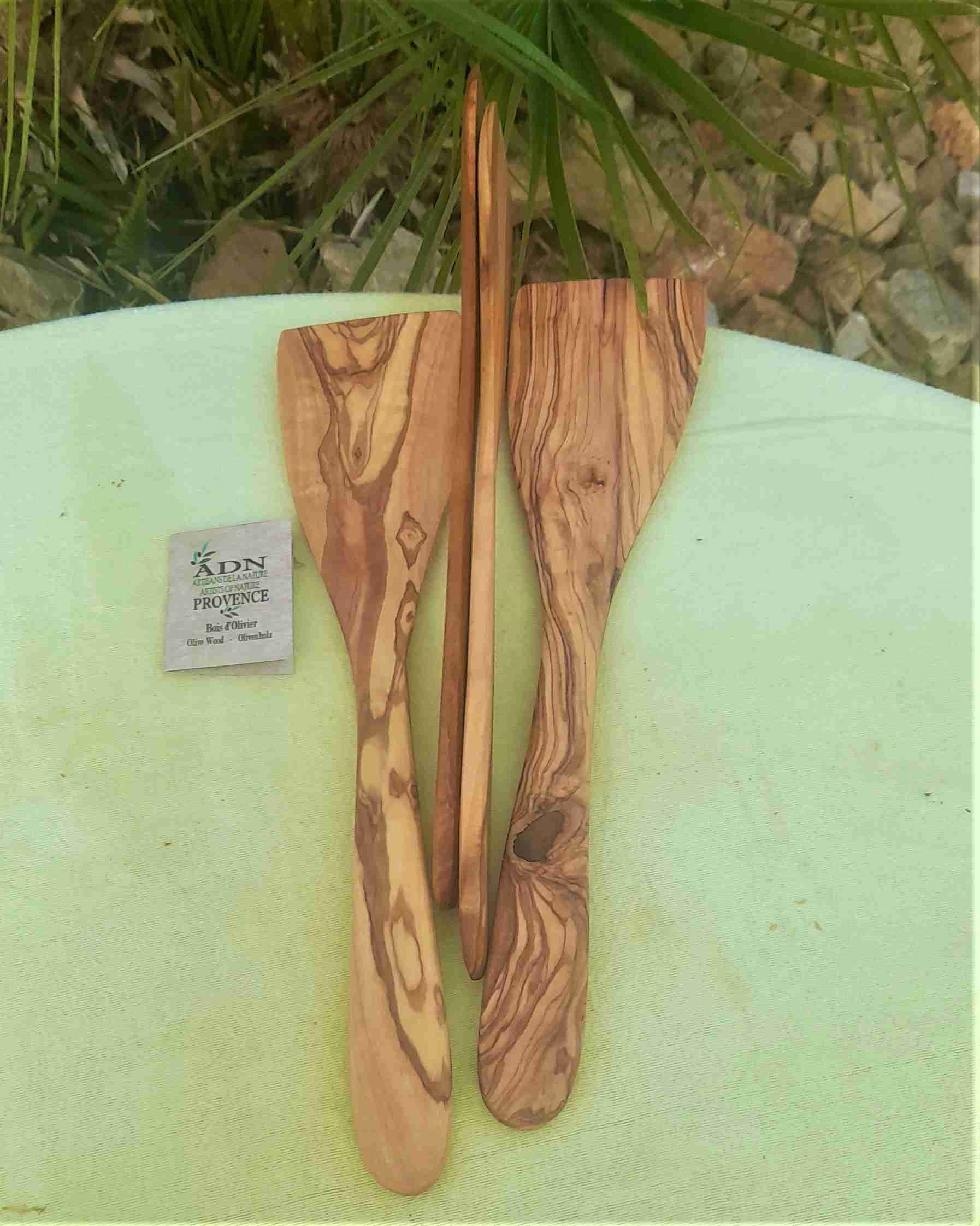 Spatule droite en Bois d’Olivier