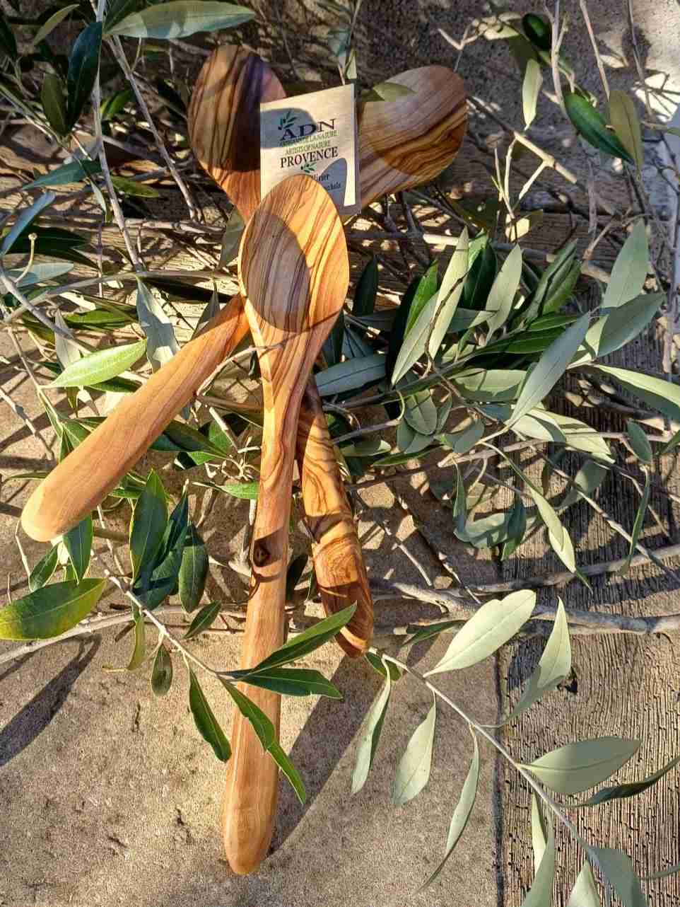 Cuillère en Bois d’Olivier pour sauce